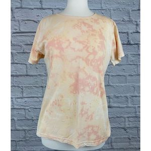 GAP Factory Bleach Dye / Reverse Tie Dye Tee Shirt